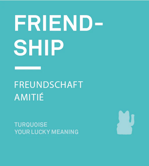 Winkekatze turkis freundschaft