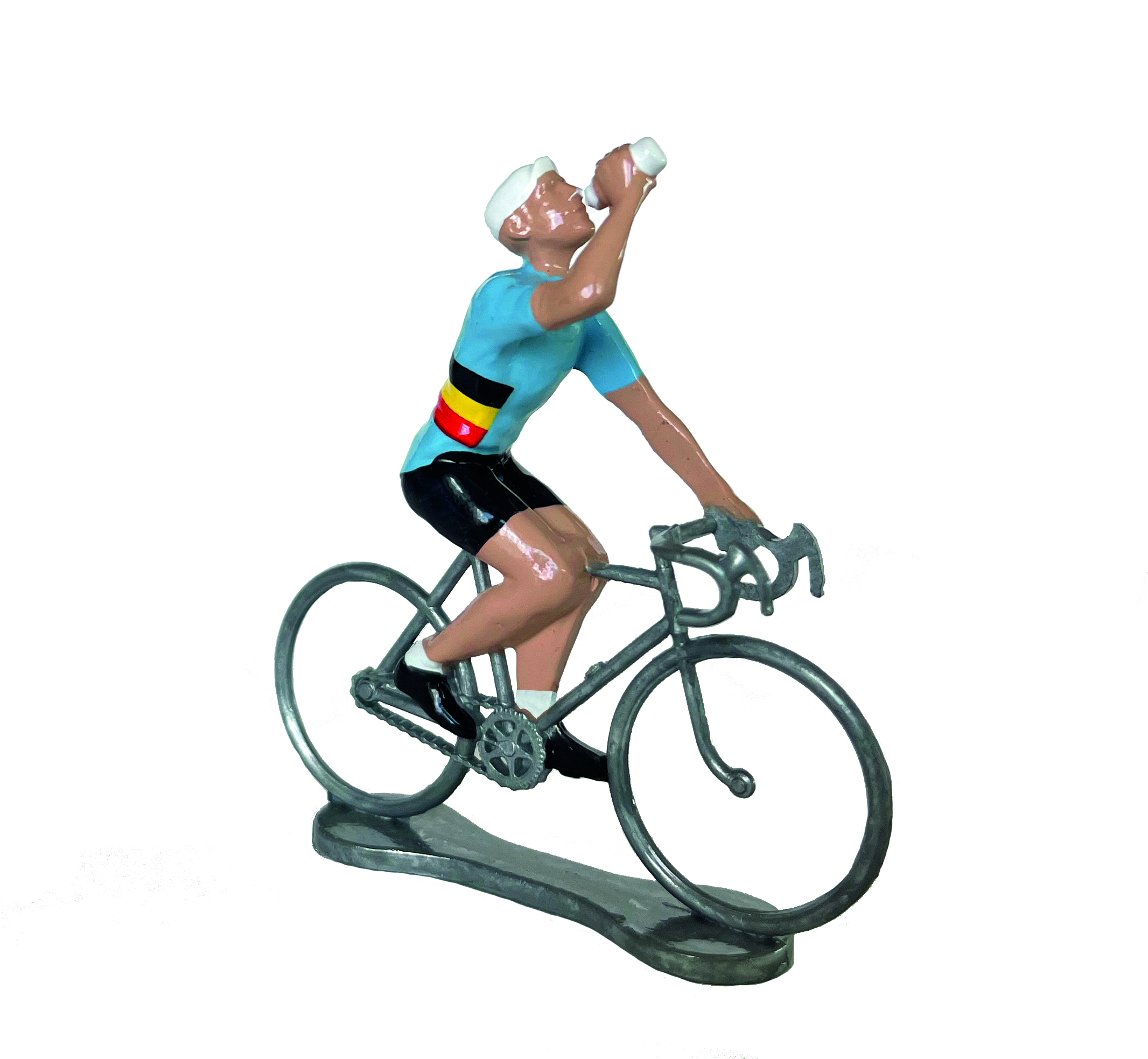 Bernard & Eddy | Durstiger | Johan Fahrradfahrer trinker Belgien