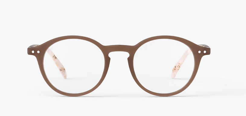 Lesebrille modell d braunes gestell