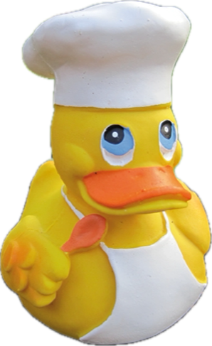 Chef Quiutscheente als Koch