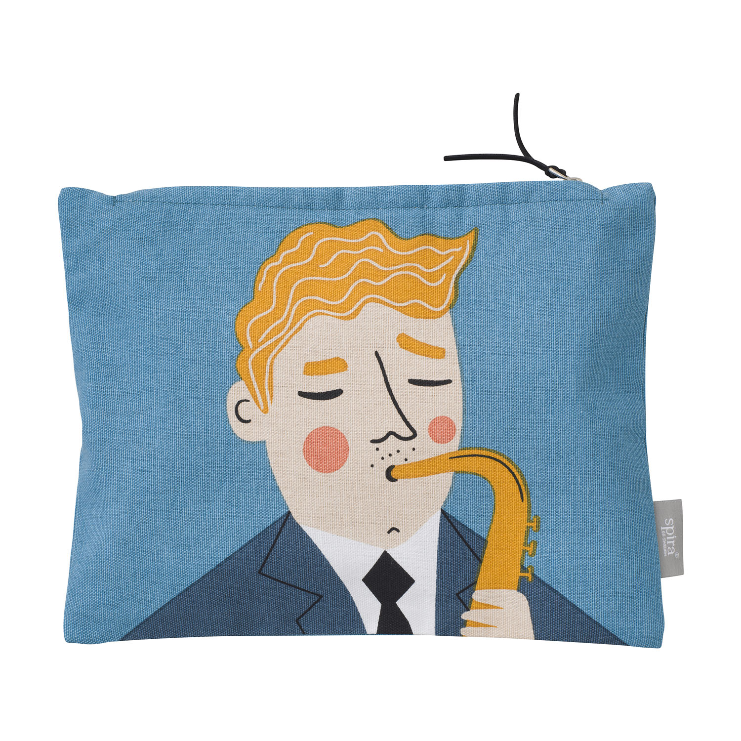 blaue HARRY toiletry bag mit herrenmotiv