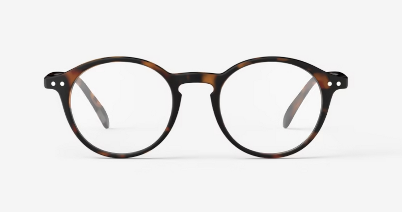 Lesebrille Modell D in braun schwarz