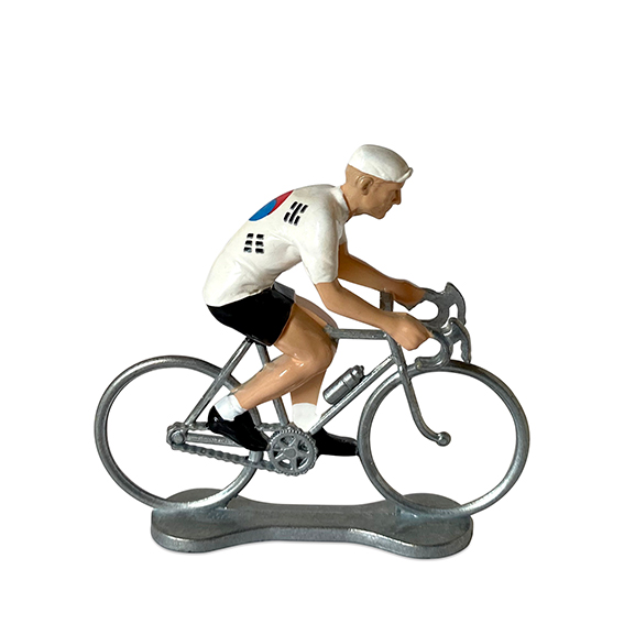 Fahrradfahrer Korea