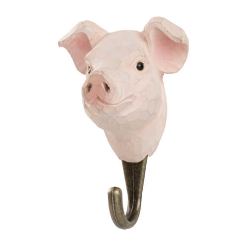 Kleiderhaken Schwein - Hook Pig