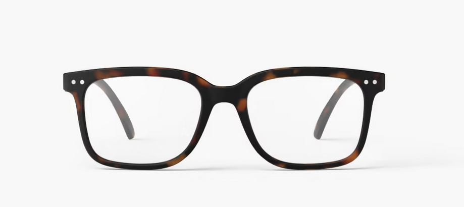 Lesebrille Model L braun schwarz