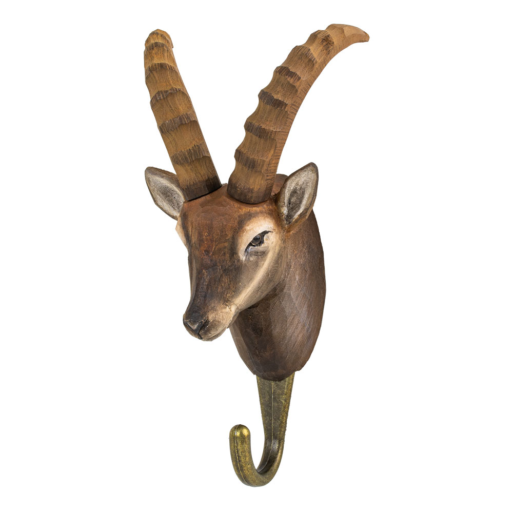 Kleiderhaken Alpinsteinbock - Hook Ibex