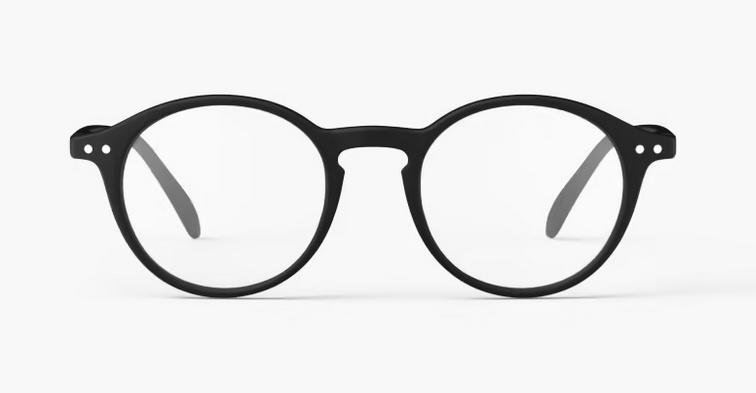 Lesebrille modell D schwarzem gestell