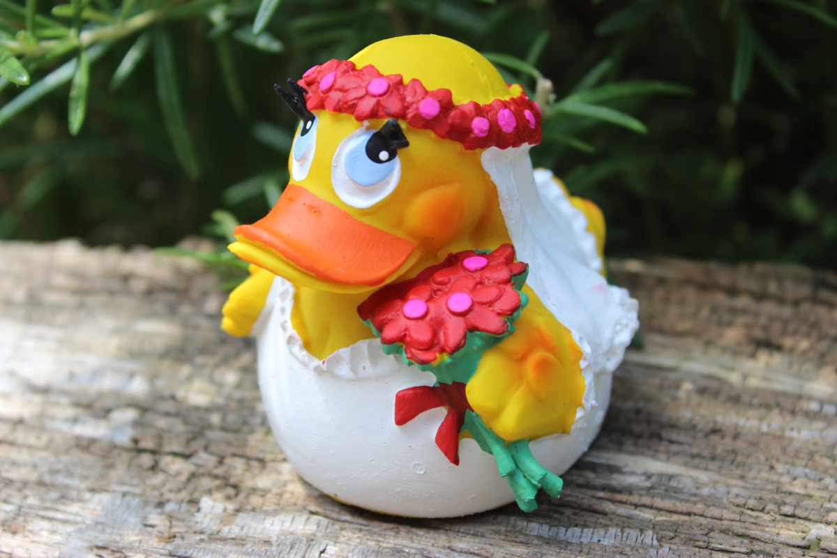 Biggi Braut Kautschuk Ente